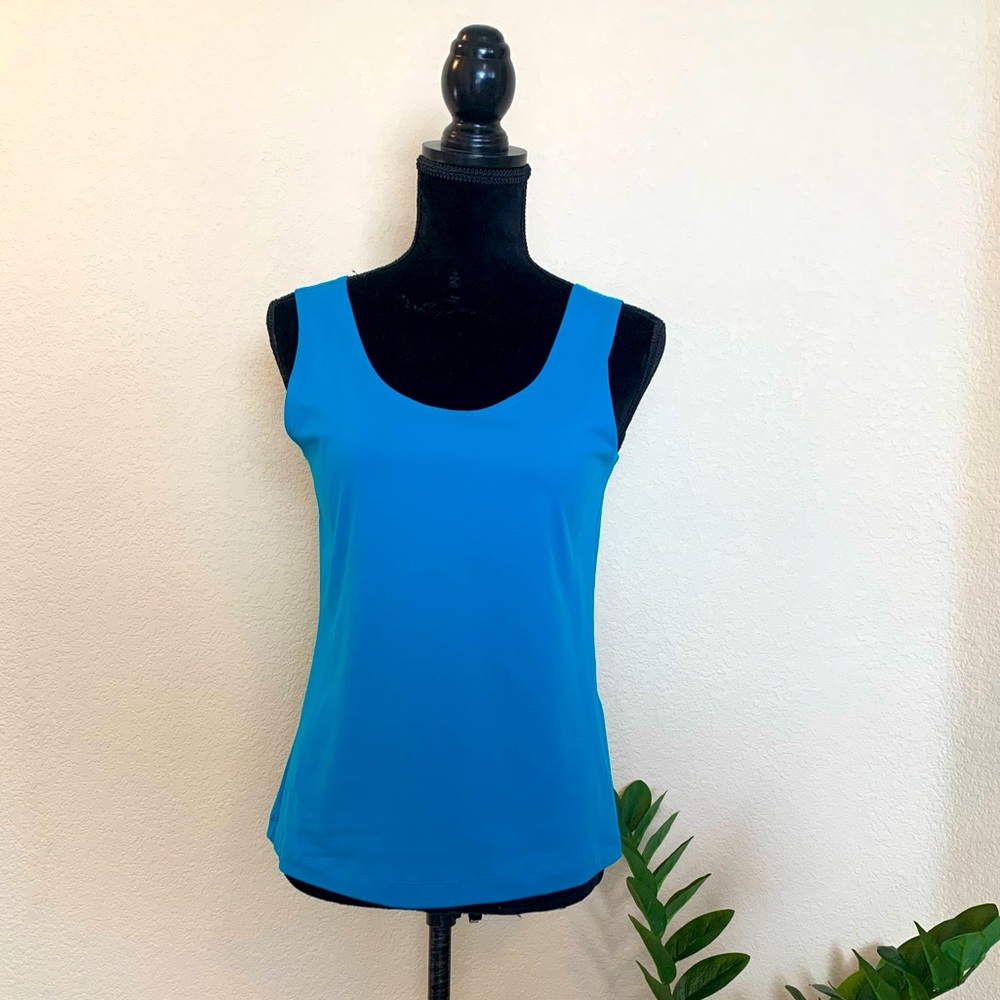 Blue tank top
